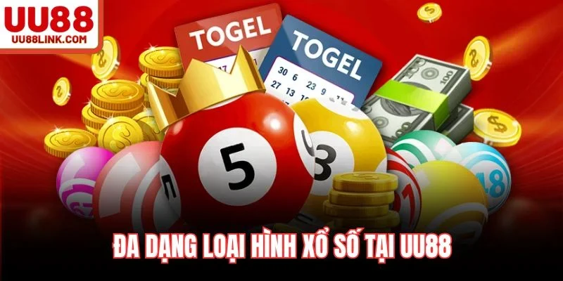 Đa dạng loại hình xổ số tại UU88