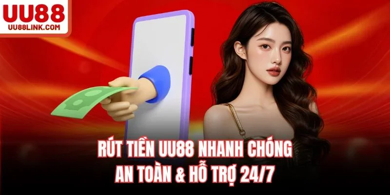 Rút Tiền UU88 Nhanh Chóng – An Toàn & Hỗ Trợ 24/7