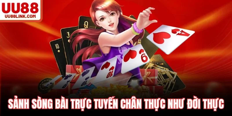 Sảnh sòng bài trực tuyến chân thực như đời thực